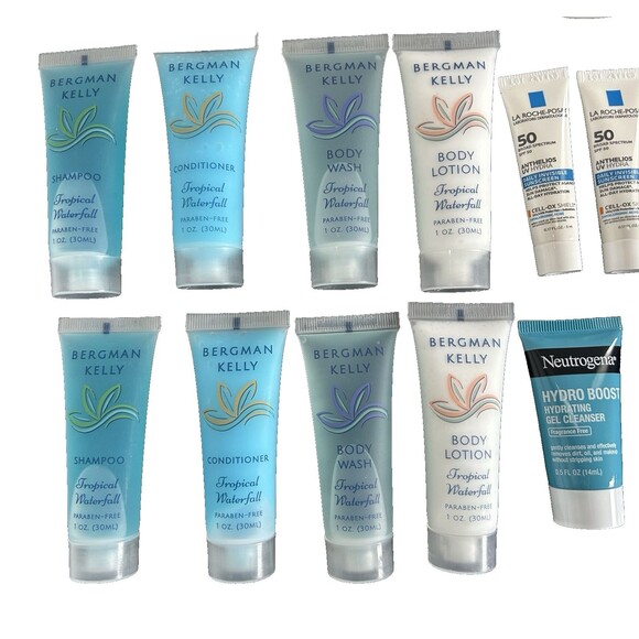 Travel Size Mixed Lot Of Essentials Shampoo Conditioner Sun Lotions Facial Wash - Picture 5 of 7